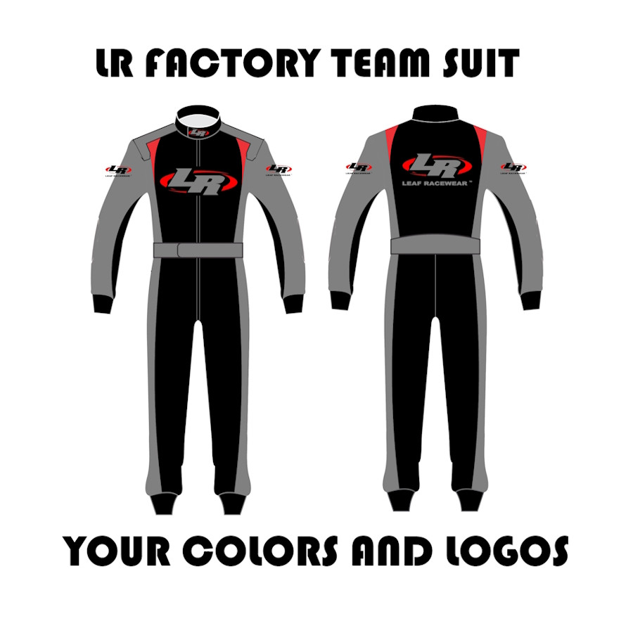 LR FACTORY DOUBLE LAYER SHINY ARAMID TEAM SUIT  -  SFI 3.2A/5