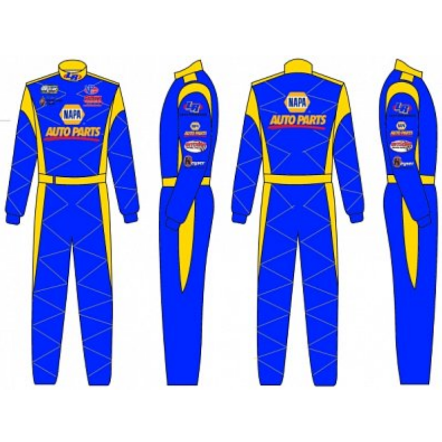 CUSTOM SINGLE LAYER FR COTTON RACE SUIT -  SFI 3.2A/1